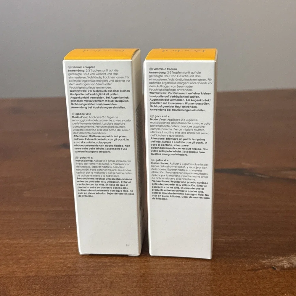 Lot Of 2 Rodial Vit C Drops 6% Vitamin C Complex Vegan Age-Defying Serum 30ml